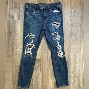 American Eagle Outfitters Blue Skinny Jeans